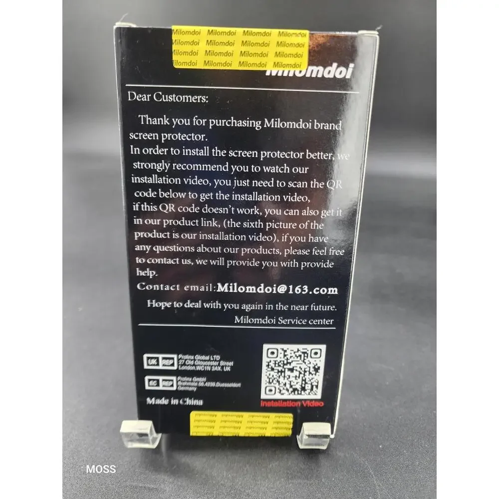 Milomdoi 3+3 Pack  Screen Protector For Samsung Galaxy S23